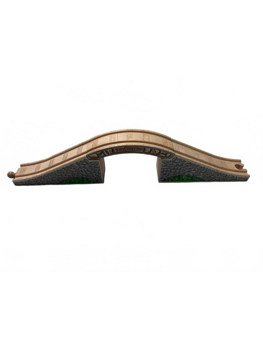 Vintage Maron Wooden Arch Bridge Train Track Thomas & Friends Wooden Railway
